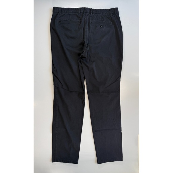EVERLANE Uniform The Performance Chino Pant Mens 35x32 Slim Navy Blue Classic - Picture 5 of 10